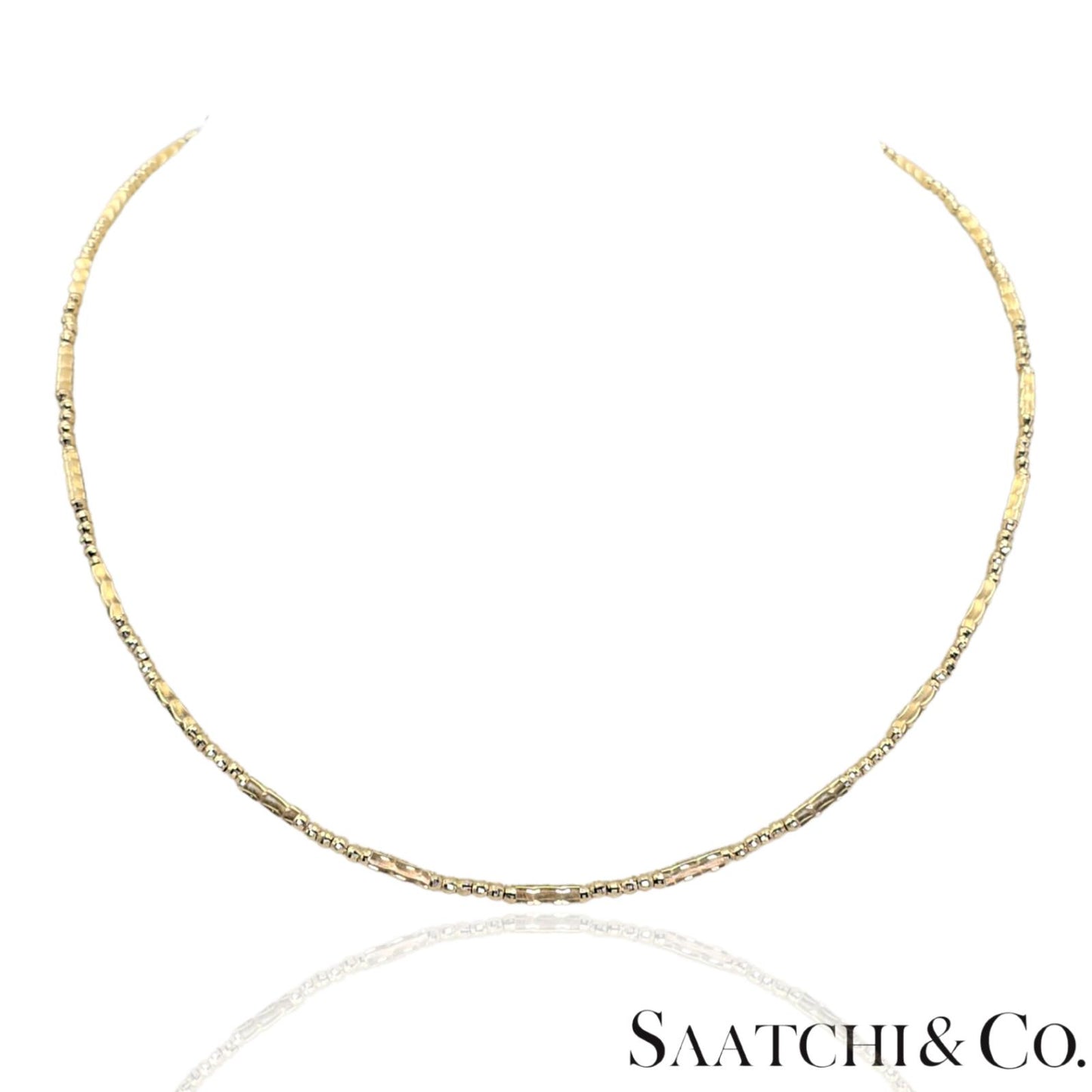 18K (750) Yellow Gold: Bracelet / Bangel / Necklace, Magnetic Chain.