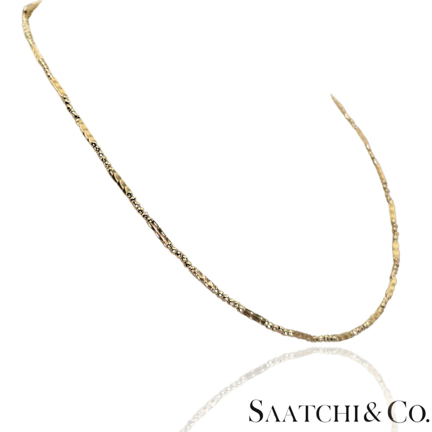 18K (750) Yellow Gold: Bracelet / Bangel / Necklace, Magnetic Chain.