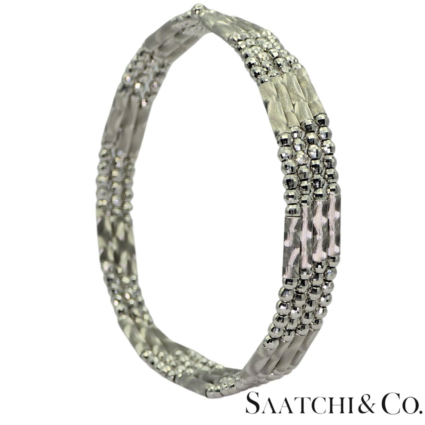Platinum(950) : Bangle / Bracelet / Necklace / Chain - Magnetic Mechanism