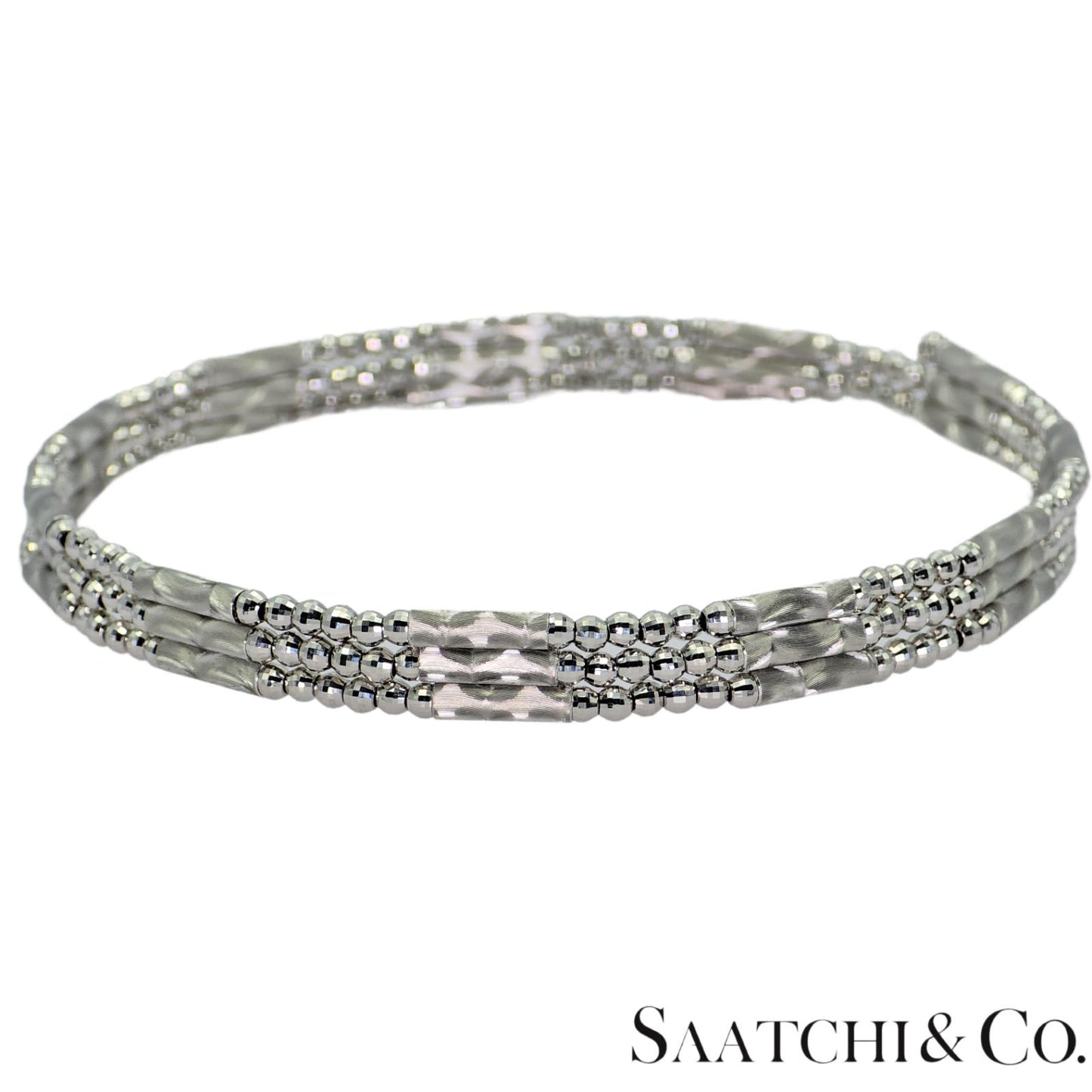 Platinum(950) : Bangle / Bracelet / Necklace / Chain - Magnetic Mechanism
