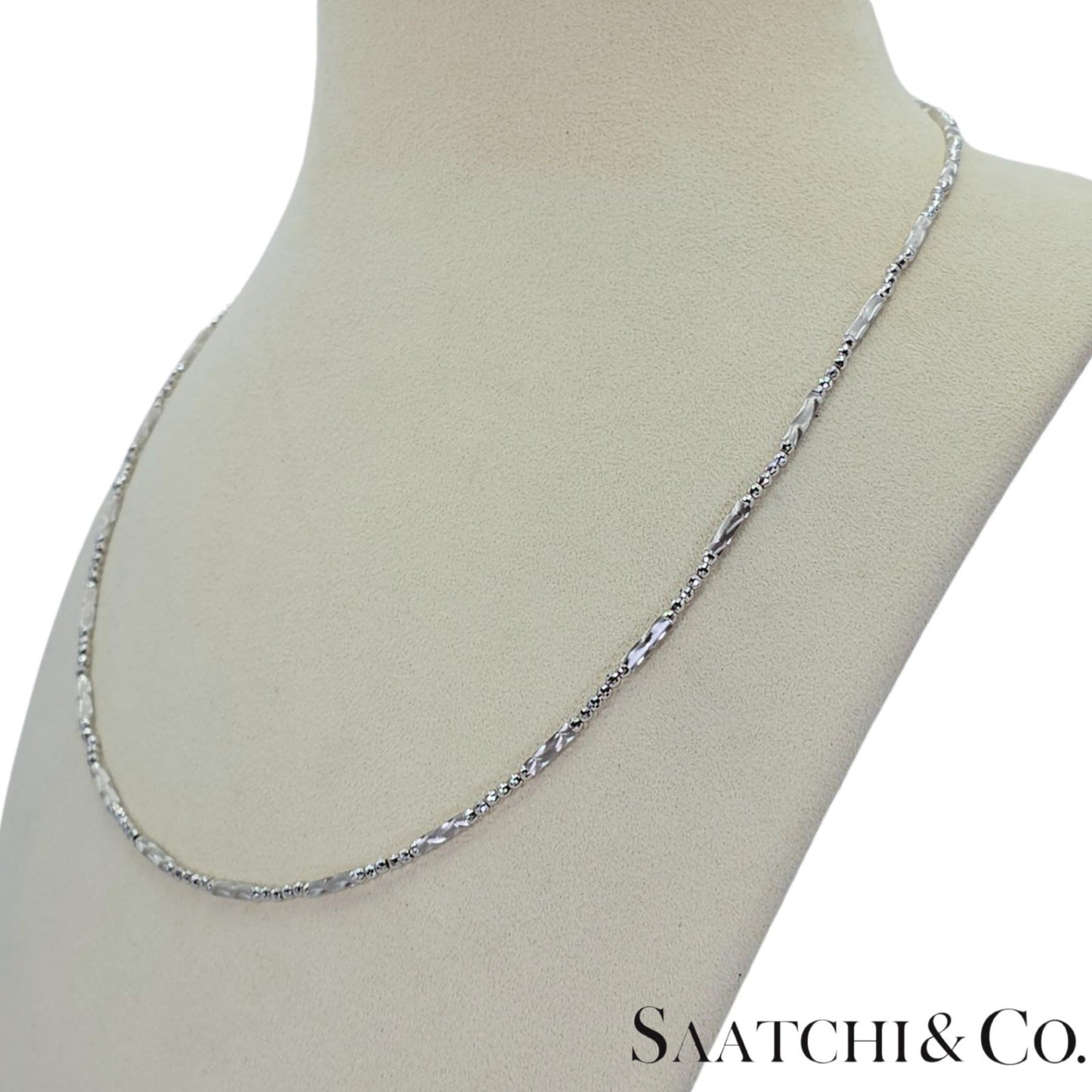 Platinum(950) : Bangle / Bracelet / Necklace / Chain - Magnetic Mechanism