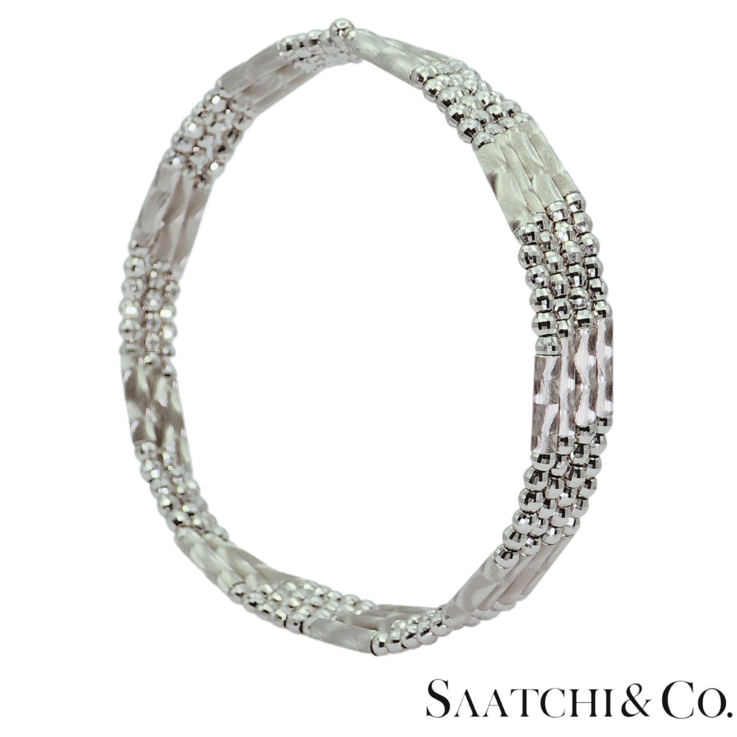 Platinum(950) : Bangle / Bracelet / Necklace / Chain - Magnetic Mechanism