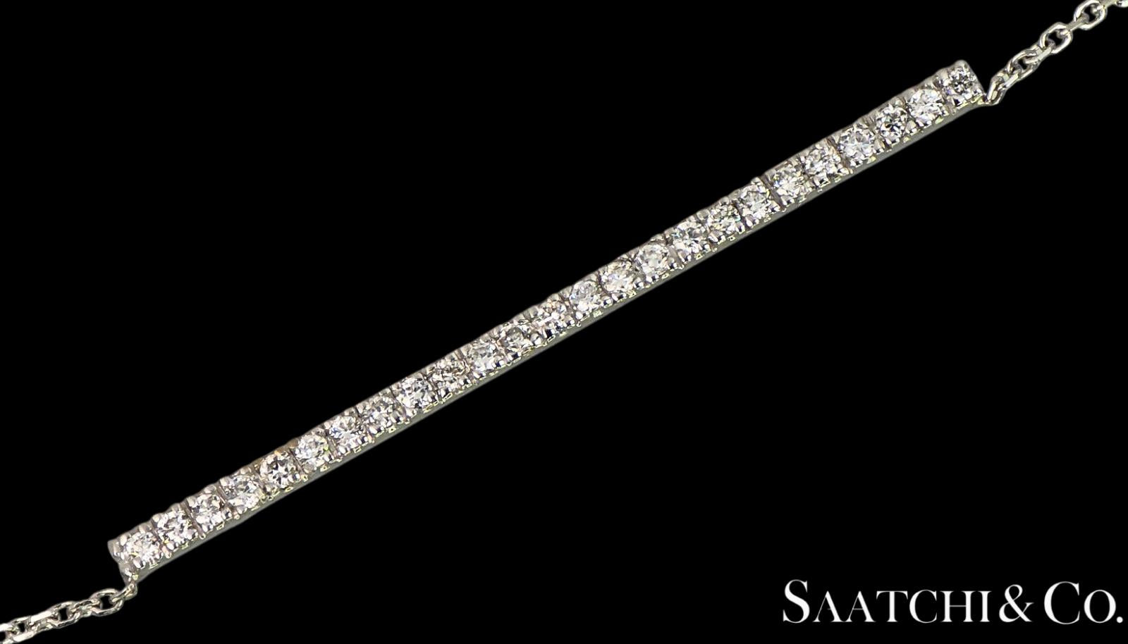 14K (585) White Gold - Natural VVS Diamond: Stunning Pendant With Chain