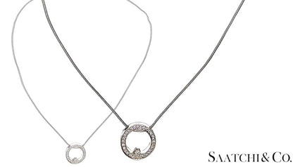 14k gold chain with diamond pendant