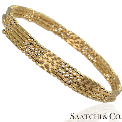 18K (750) Yellow Gold: Bracelet / Bangel / Necklace, Magnetic Chain.