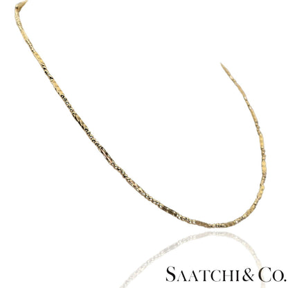 18K (750) Yellow Gold: Bracelet / Bangel / Necklace, Magnetic Chain.