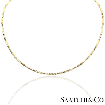 18K (750) Yellow Gold: Bracelet / Bangel / Necklace, Magnetic Chain.