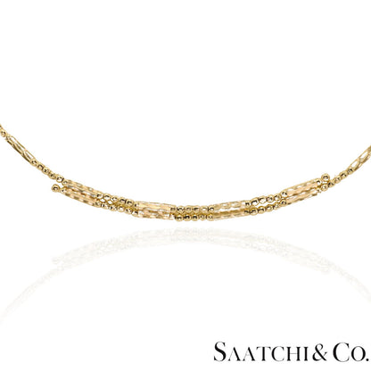 18K (750) Yellow Gold: Bracelet / Bangel / Necklace, Magnetic Chain.