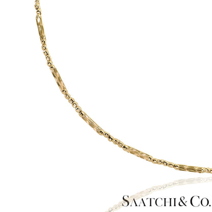 18K (750) Yellow Gold: Bracelet / Bangel / Necklace, Magnetic Chain.