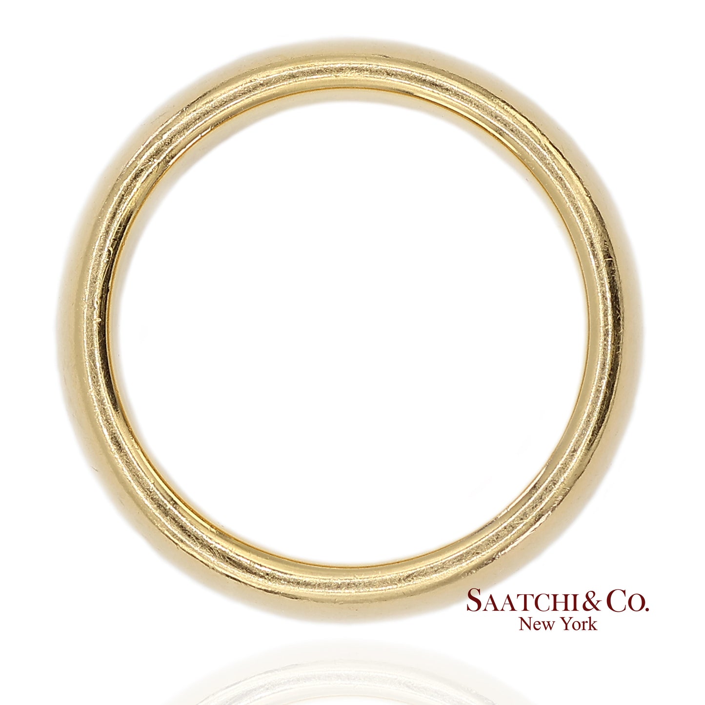 Tiffany & Co. 18K(750) Vintage Yellow Gold Band Ring