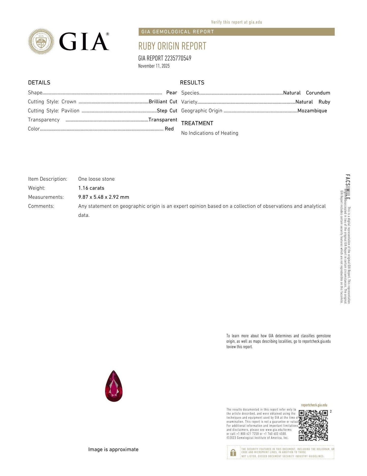 18K(750) Solid White Gold Natural Diamond and Ruby Toi et Moi Ring