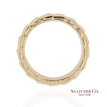 18K (750) Solid Yellow Gold David Yurman Armory Band Ring