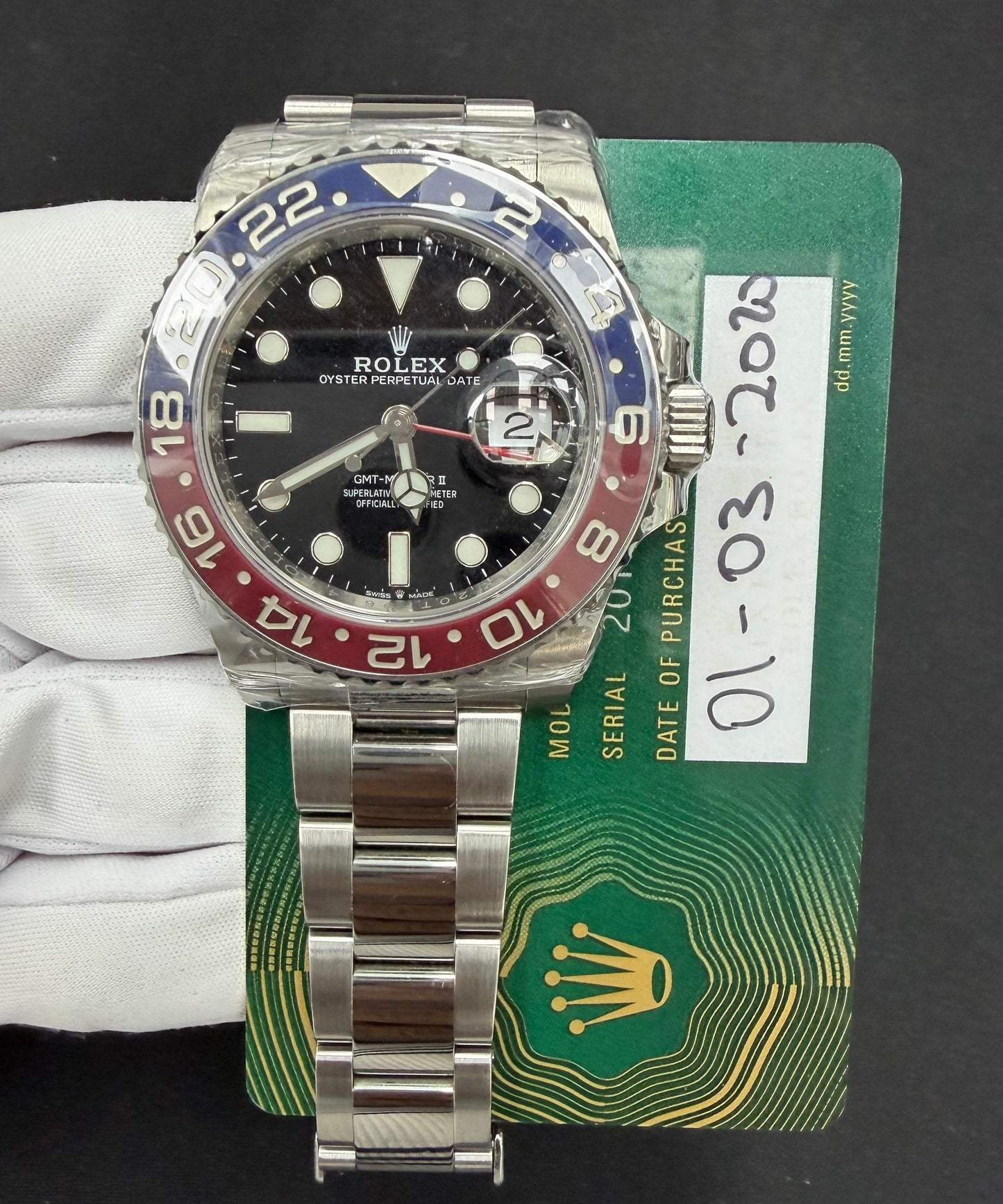 ROLEX GMT MASTER II