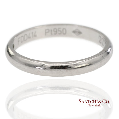 Cartier Platinum 950 Natural Diamond Wedding/Engagement Band Ring