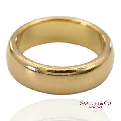 Tiffany & Co. 18K(750) Vintage Yellow Gold Band Ring