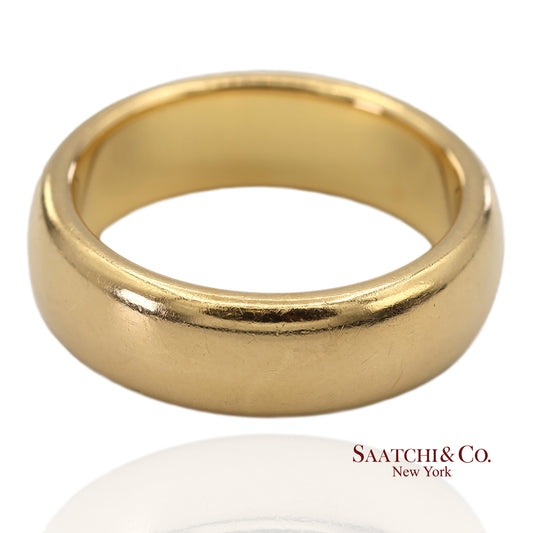 Tiffany & Co. 18K(750) Vintage Yellow Gold Band Ring