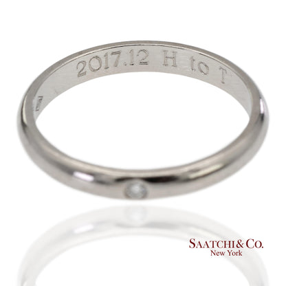 Cartier Platinum 950 Natural Diamond Wedding/Engagement Band Ring