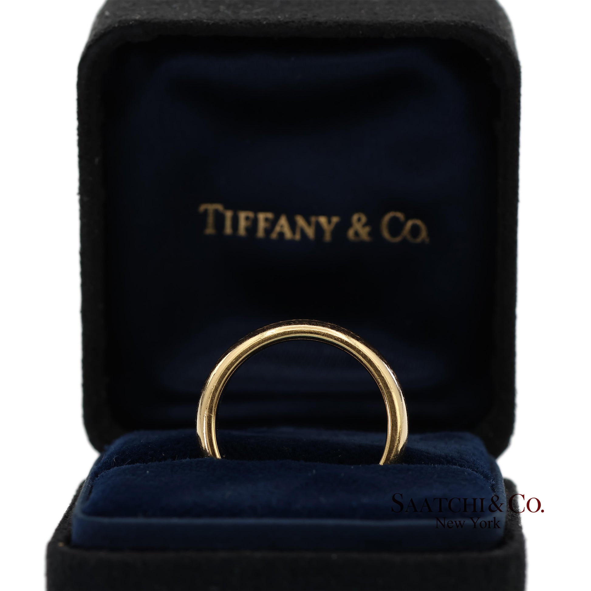 Tiffany & Co. 18K(750) Vintage Yellow Gold Band Ring