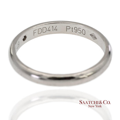 Cartier Platinum 950 Natural Diamond Wedding/Engagement Band Ring