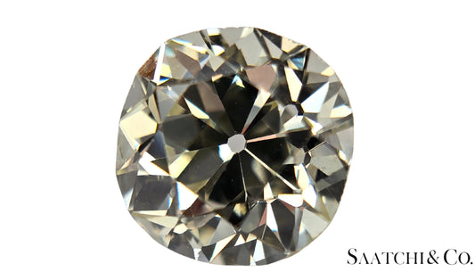 GIA Certified - Loose 3.56 Ct Diamond Circular Brilliant (Old Cut), SI1