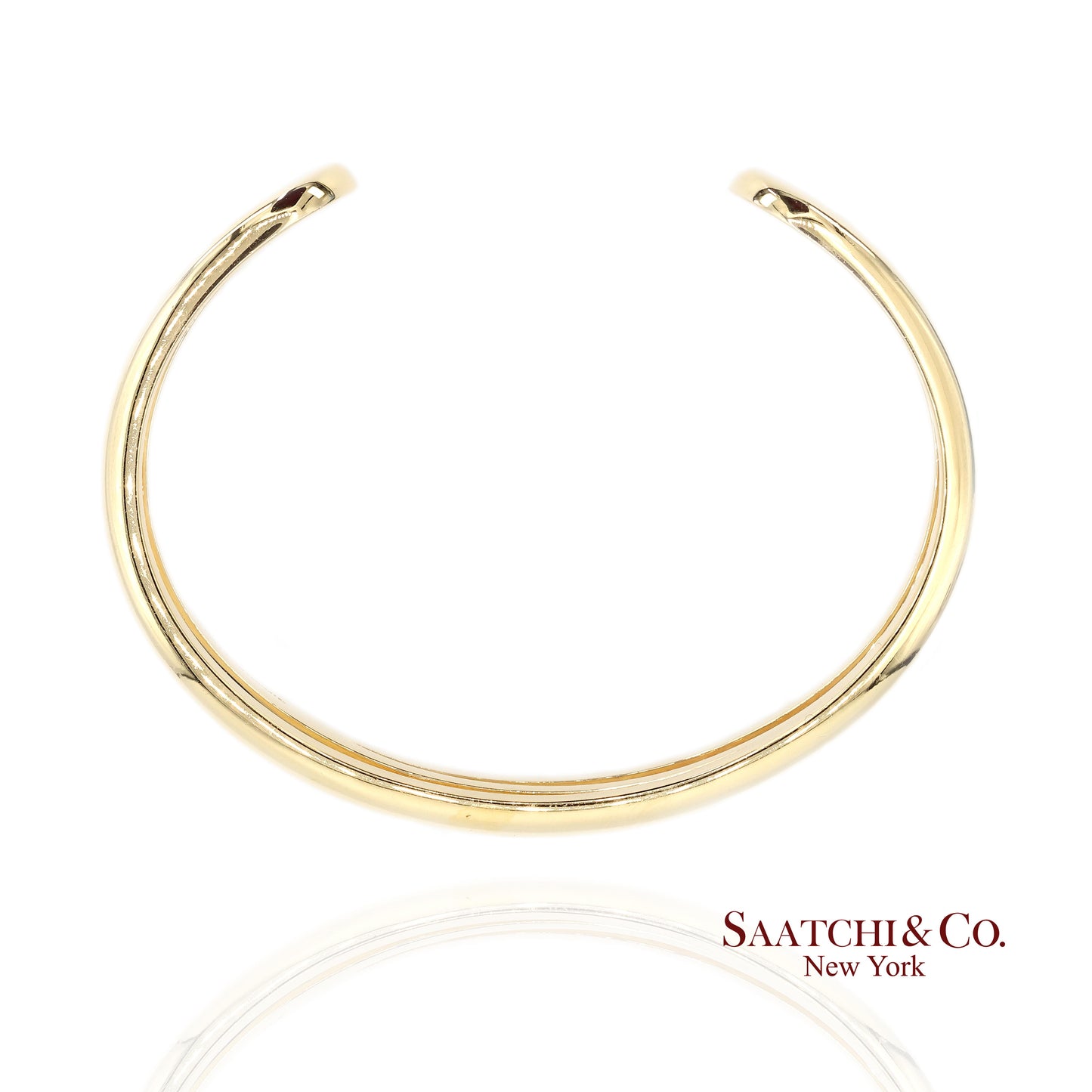 Tiffany & Co. Yellow Gold Zigzag Cuff Bracelet 18k Yellow Gold