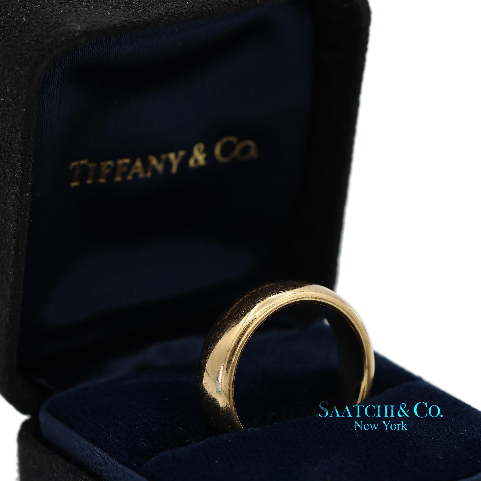 Tiffany & Co. 18K(750) Vintage Yellow Gold Band Ring