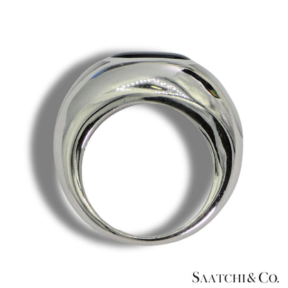 MAUBOUSSIN Blue Violet Iolite Ring 18K (750) White Gold