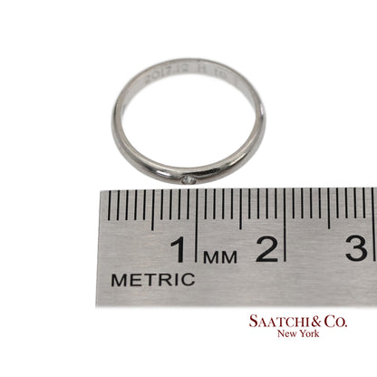 Cartier Platinum 950 Natural Diamond Wedding/Engagement Band Ring