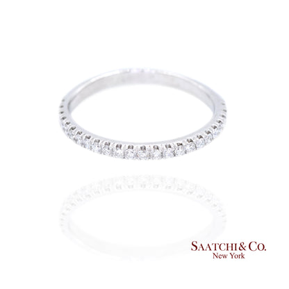 Platinum (950) Band Natural Diamond Ring