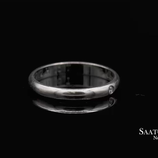 Cartier Platinum 950 Natural Diamond Wedding/Engagement Band Ring