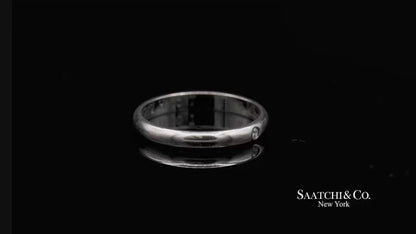 Cartier Platinum 950 Natural Diamond Wedding/Engagement Band Ring