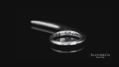 Jovana Djuric Hand-Carved Sterling Silver (950) Large Slice Ring