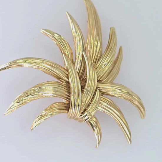 Tiffany & Co: 14k(585) Yellow Gold  Vintage Brooch / Pin