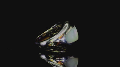 MAUBOUSSIN Blue Violet Iolite Ring 18K (750) White Gold