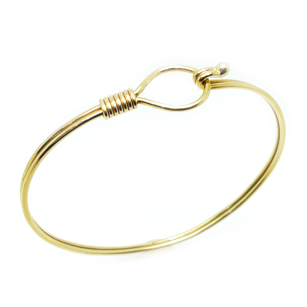 Tiffany & Co. Old Vintage 18K Yellow Gold Bangle Bracelet