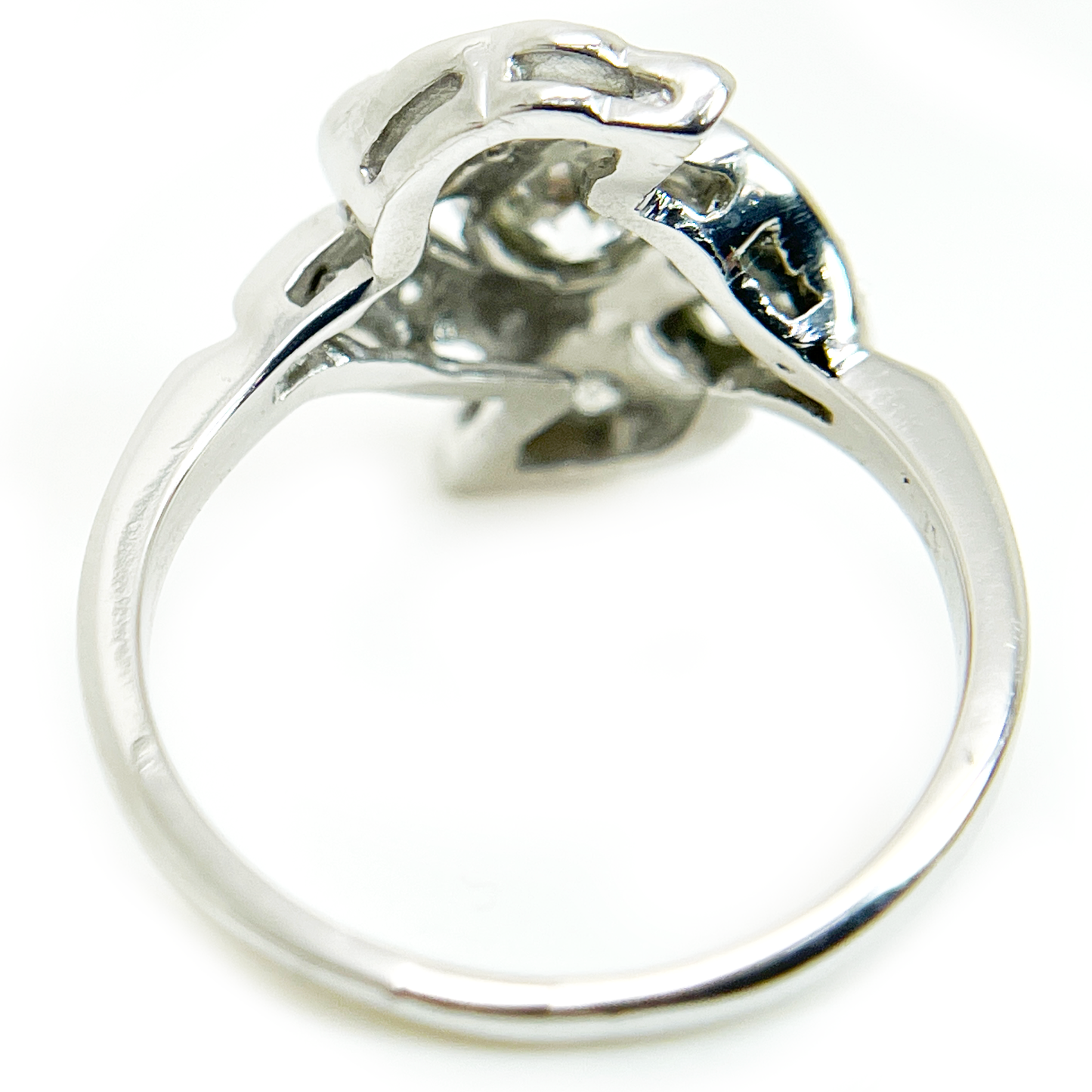 Vintage Platinum and Diamond Ring